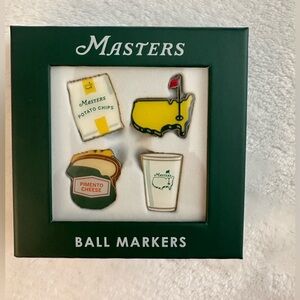 Masters Golf Ball Markers Set. Purchased at Augusta National 2025. NWT
